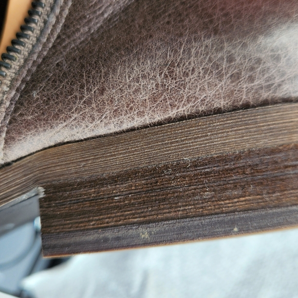 Franco Sarto Keegan Leather Ankle Boots - Size 9.5M - Picture 8 of 14